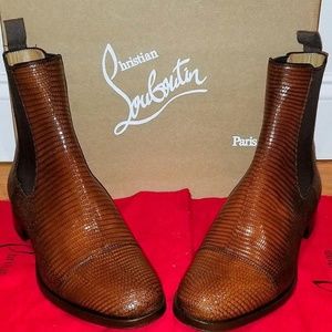 Christian Louboutin Antonio Lizard Chelsea Boots